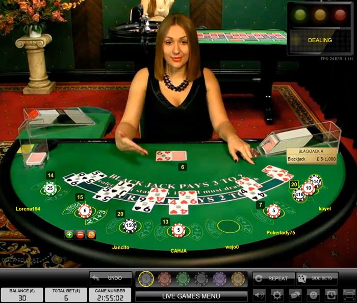 Live Blackjack From Evolution Gaming Online Gambling News